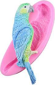 Silicone mould Parrot Bird