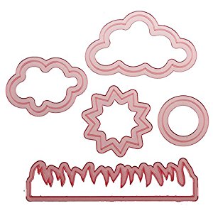 Nature cookie cutter set