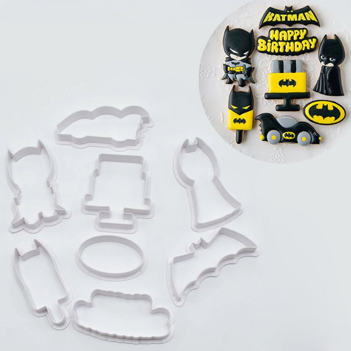Batman plastic cookie cutters