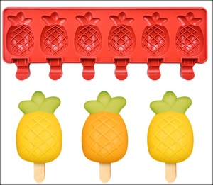 Pineapple silicone mould, ice cream, cakesicle