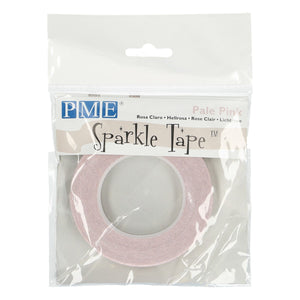 PME sparkle tape, pale pink