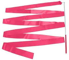 Dark Pink , Gymnastic fitness Ribbon