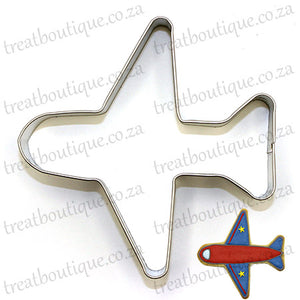 Treat Boutique Metal cookie cutter Plane top view