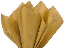 Gold Tissue Paper 10 Sheets