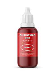 Barco Airbrush Christmas Red 50ml
