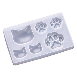 Silicone Mould Cat and Paw