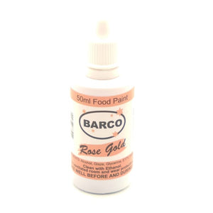 Barco Food Paint Rose Gold 50ml