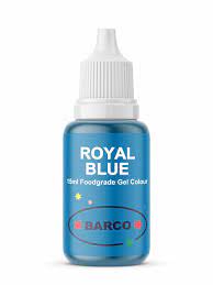 Barco Food Grade Gel Royal Blue 15ml