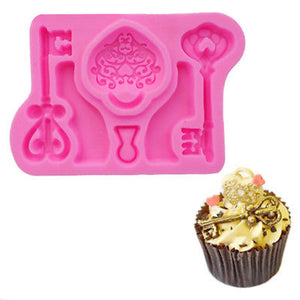Silicone Mould Keys and  Lock