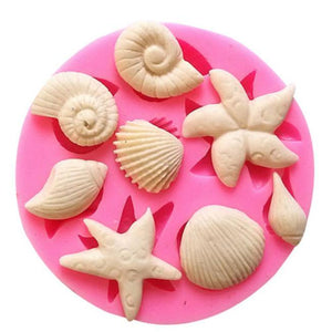 Silicone Mould Sea Shells