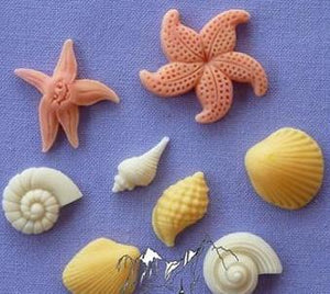 Silicone Mould Sea Shells