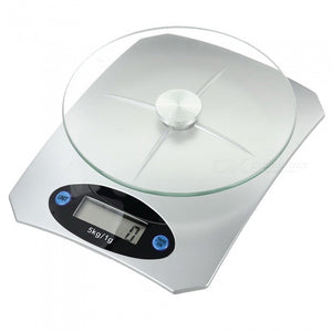 Glass 5kg Kitchen Scale