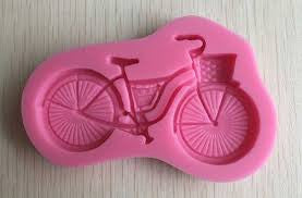 Silicone Bicycle fondant mold, size of mold 9x5.5cm