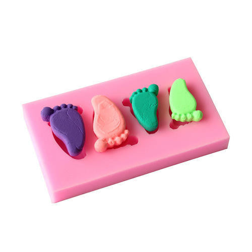 Baby feet 2025 silicone mold