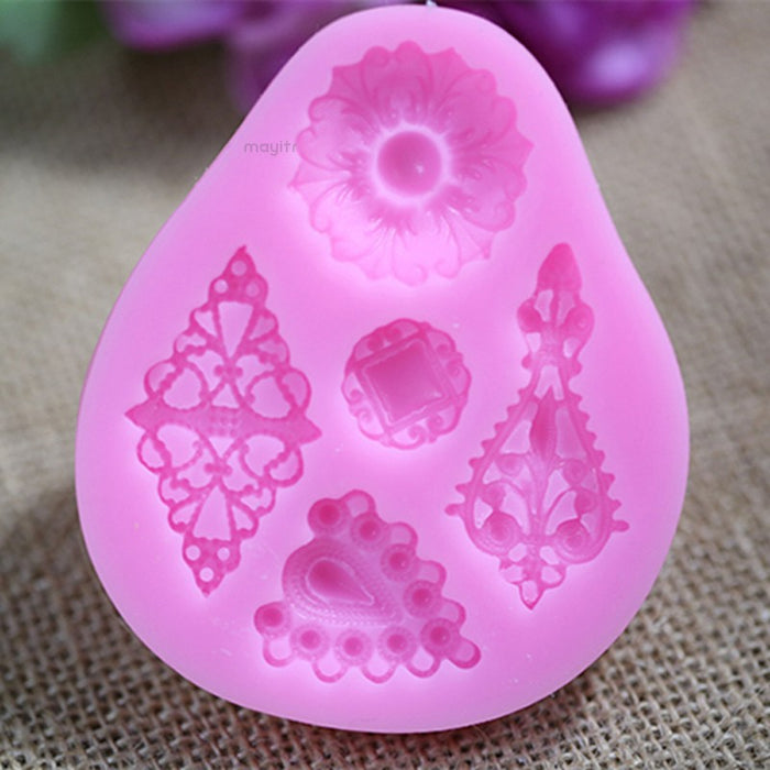 Brooches silicone mould