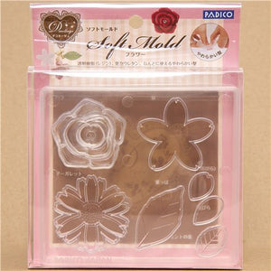 Flowers and Leaves Soft Resin Silicone Mould