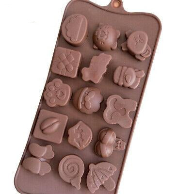 Nr92,  Chocolate truffle umbrella, dog paw mould