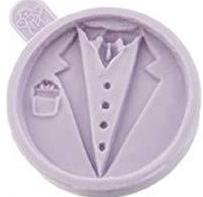 Groom silicone mould, 6cm