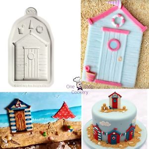 Beach House silicone mould, 7.7x5cm