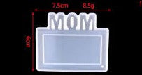 Silicone Mould Resin Frame Mom