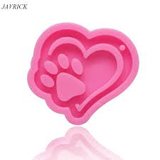 Silicone Mould Resin Love Paw