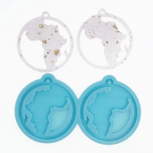 Silicone Mould Africa Earrings