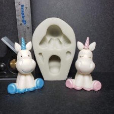 Unicorn Donkey 3D silicone mould