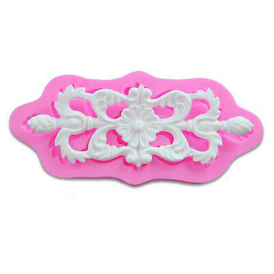 Flower Vintage Border silicone fondant mould