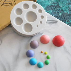 Silicone Mould Half Pearl Beads Sphere