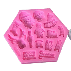 Silicone Mould Christmas Multi