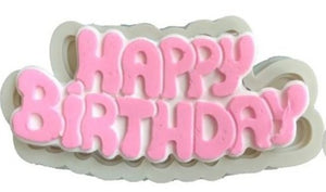 Silicone Mould Happy Birthday