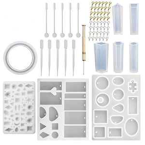 Resin jewelry making set, A