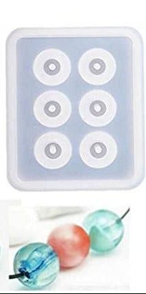 Resin Earrings soft silicone mould for resin jewelry,size of mould 7x5.5cm