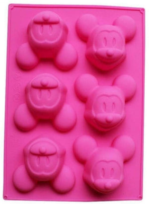 Mickey mouse soap mould,size of mickey 6x6cm