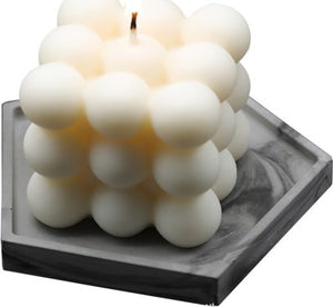Bubble soap/candle mould 5x5cm depth 5.5cm