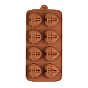 Silicone mould chocolate geometric, Heart, 8cavity, 4.2x3.8cm