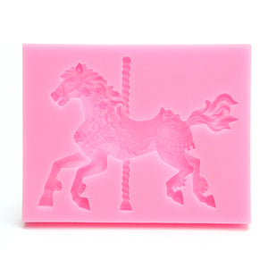 Silicone Mould Carousel Horse