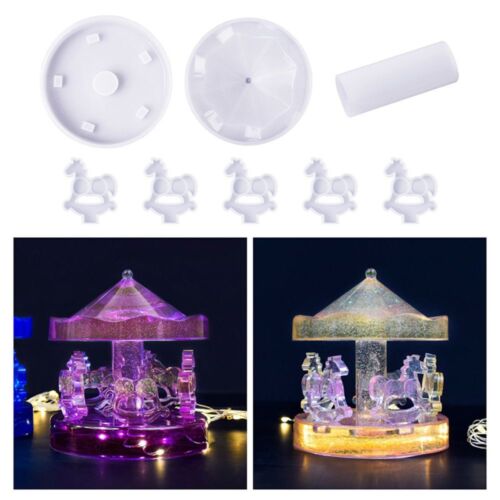 Silicone Mould Carousel Merry Go Round