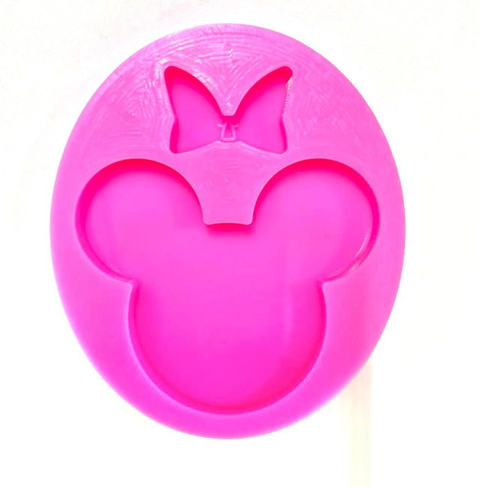 Silicone Mould Mickey Minnie Mouse Face