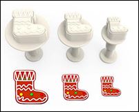 RP10136 Pastime Christmas Sock Plunger Cutter Set