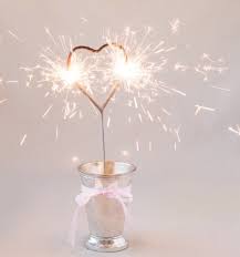 Heart Sparkle Birthday Topper