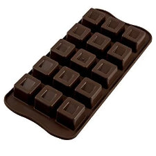 Nr64, Silicone mould chocolate truffle, Square