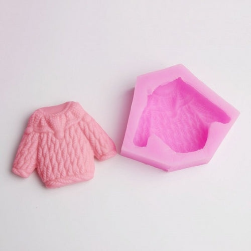 Knitted Crochet Baby Jersey silicone mould