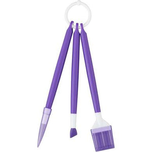 Royal Icing decorating scribe Tool and silicone brush set