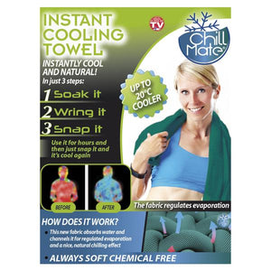 Chill Mate Instant Cooling Towel 83x25cm