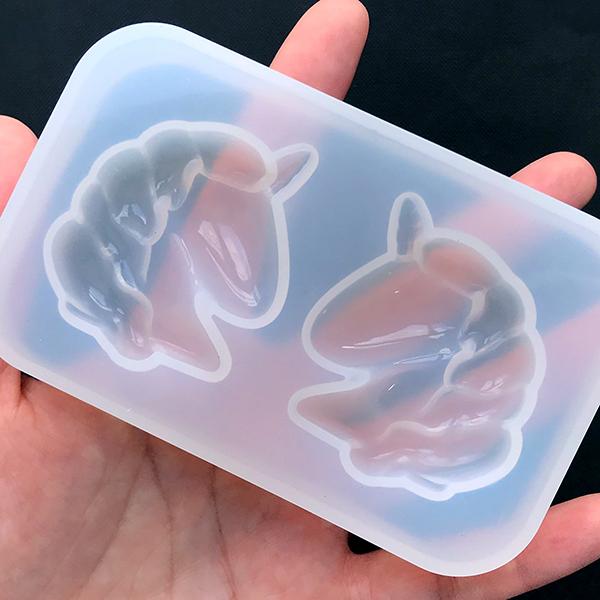 Unicorn soft silicone mould