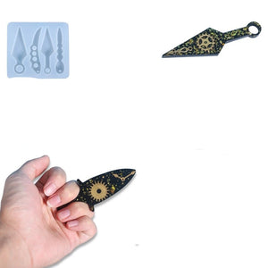 Silicone Mould Resin Weapon Knifes