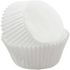 White Cupcake Wrappers