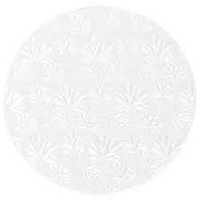 Masonite Cake Board  Round White 10"/25.5cm