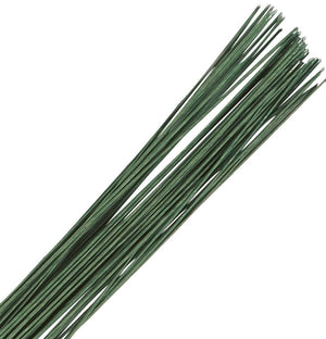 Covered wire green 50cmx55mm 10pc